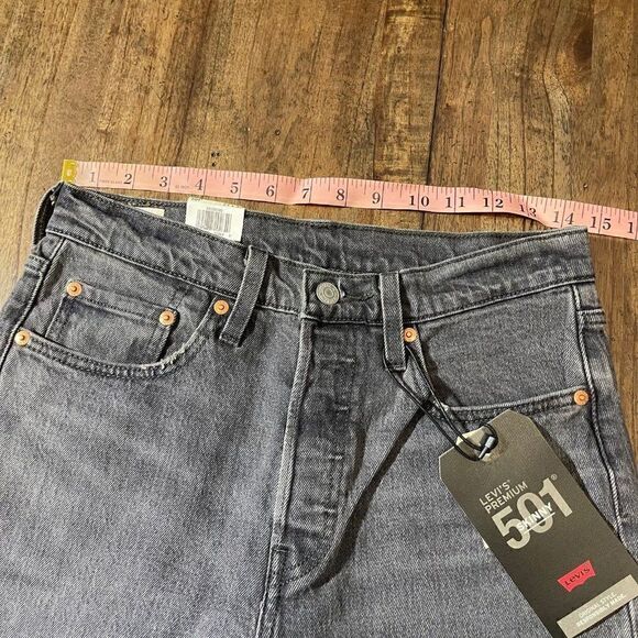 Levi’s 501 Skinny Jeans 27x30 - Picture 7 of 9